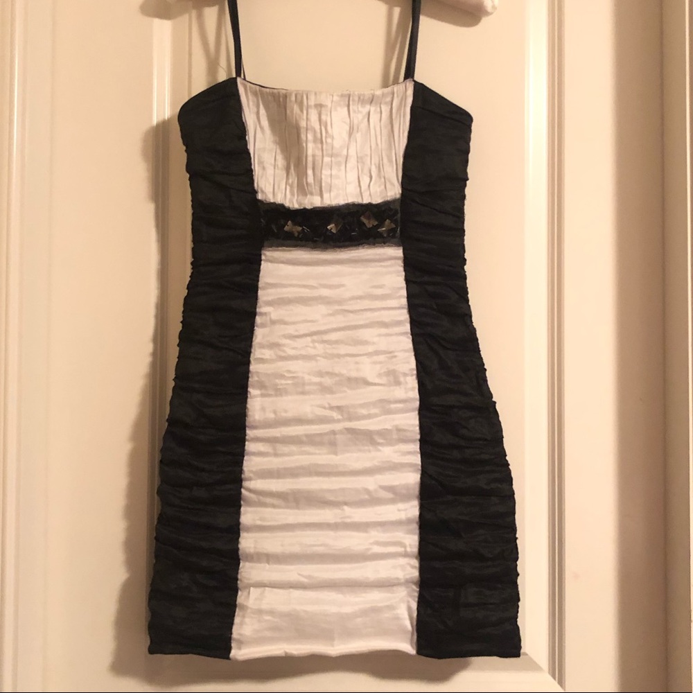 BCBGMaxAzria Strapless Dress